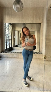 There s a service staircase behind me i can go there if you want