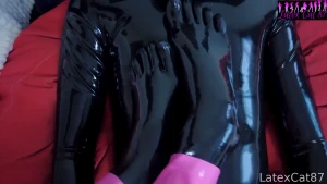 At your request i made this foot fetish film the slave suffered a lot