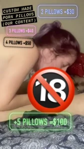 We make pillows we will let you pick from a variety of pictures pick