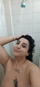 Showered alone today wanna join me next time i promise i ll make room