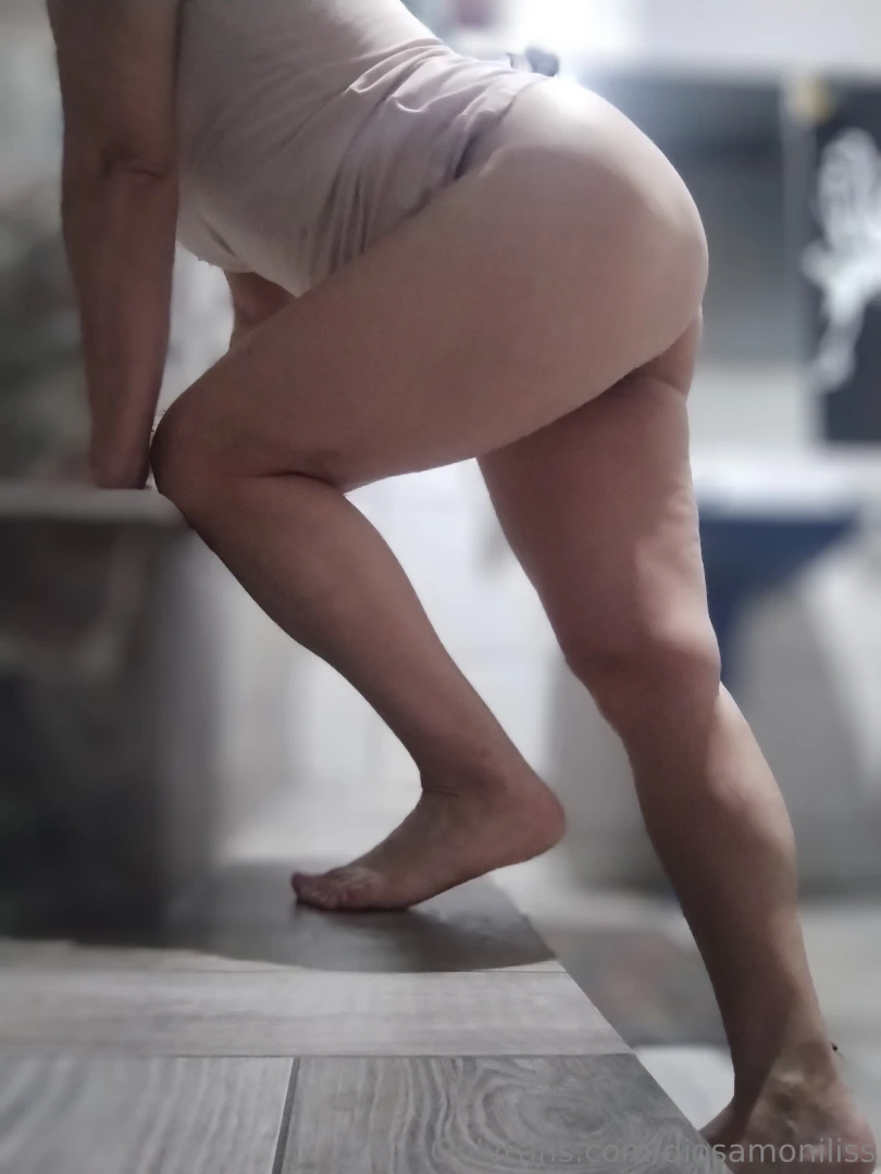 We get into the bathtub together 