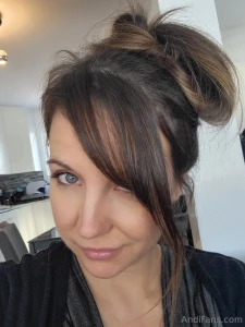 I don t wear my hair up like this too often but maybe i should