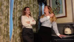 Office homewrecking sluts earn a payrise - 12 mins me and tilly fox