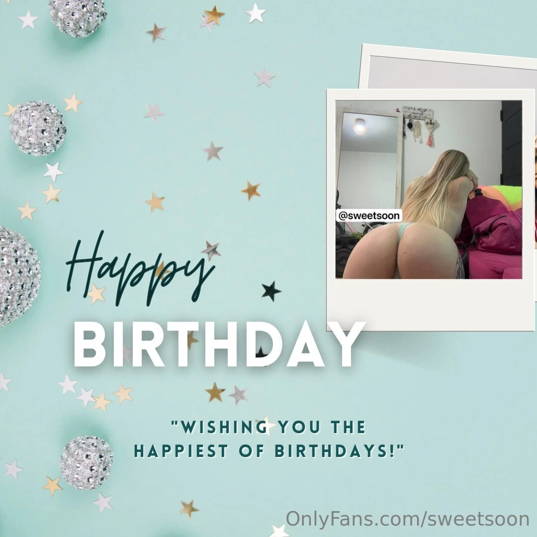 Today is my birthday and i want us to celebrate it together 