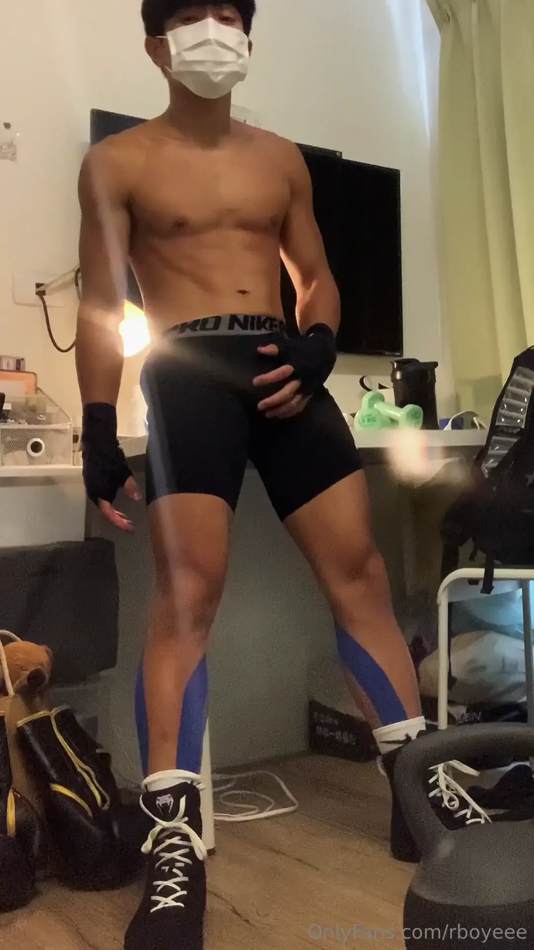 Classic old video from fansone i was more muscular when in compet 