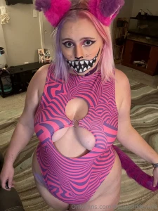 I did a cheshire cat look for a party a couple weeks ago and had to part 1