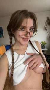 I don t wear a bra at home so you ll always have access to my soft