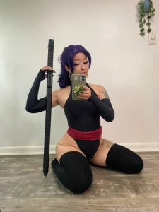 First look into my psylocke cos-test 3