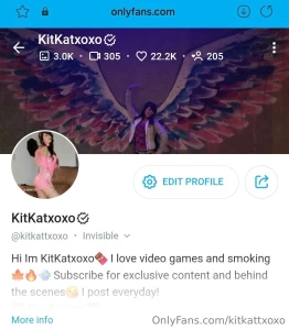 I have 205 subs plz join us https onlyfans com kitkattx