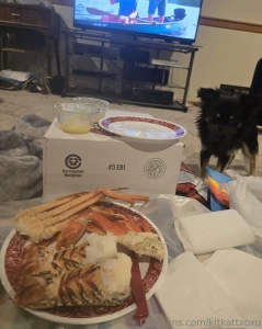 If you buy anything from me thank you im eating this lovely dinner