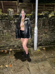 Ready for a for a video in this outfit