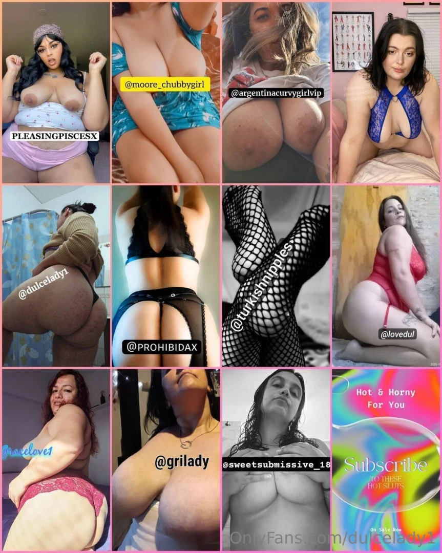 4 pleasingpiscesx moore_chubbygirl argentinacurvygirlvip clarbear001 