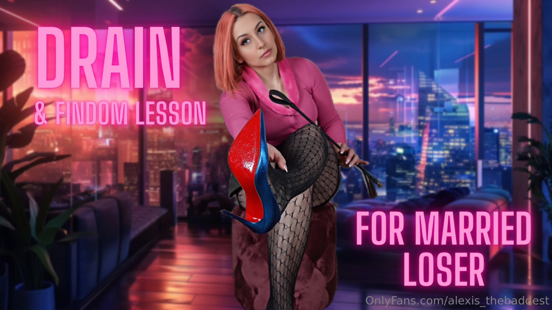 New video in your inbox - findom drain amp lesson for married loser i 