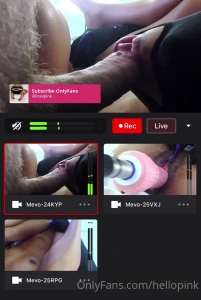 Behind the scenes with foxxpink