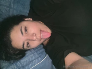 My friends bailed on me today at least my dildo will keep me company