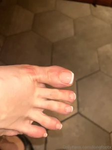 I love collecting toe cheese for my buyers