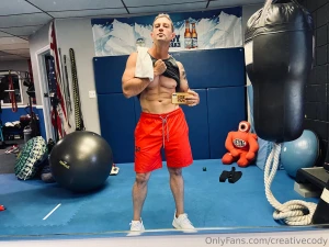 Cleaned up a bit today cut the hair trimmed up a light workout my back part 2