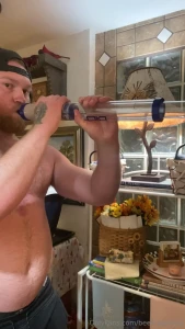 My friend said chug help me stay full