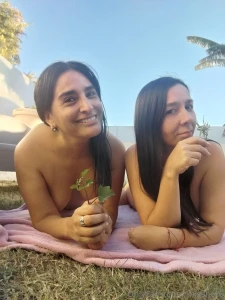 Two eves and no adam misshot6 amp ruby069 would you dare eat our part 2