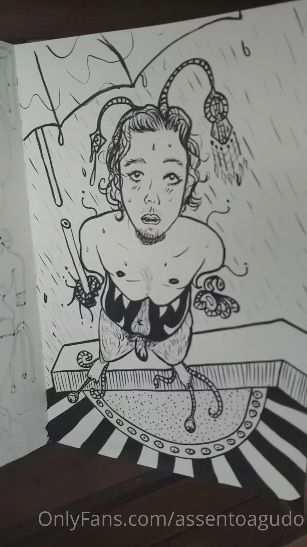 Just an ordinary alien in the rain 