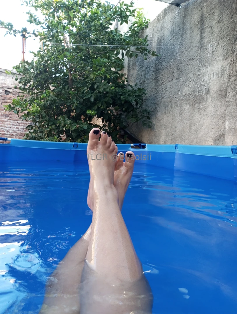 Surviving the heat are you going to take a dip with me 
