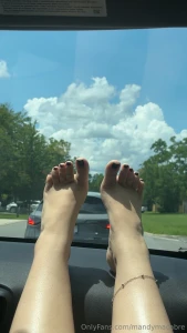 Something about a black mani pedi just feels so right part 4