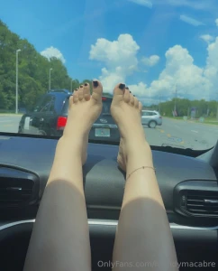 Something about a black mani pedi just feels so right part 2