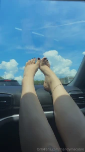 Something about a black mani pedi just feels so right part 1