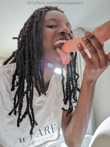This dildo been makin me moan louder than i should wanna see how deep