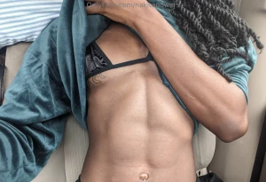 Showing off a lil skin today these abs amp curves hitting just right