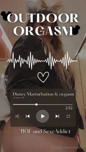 Outdoooor orgasm disney version tu vas durcir en m entendant g mir