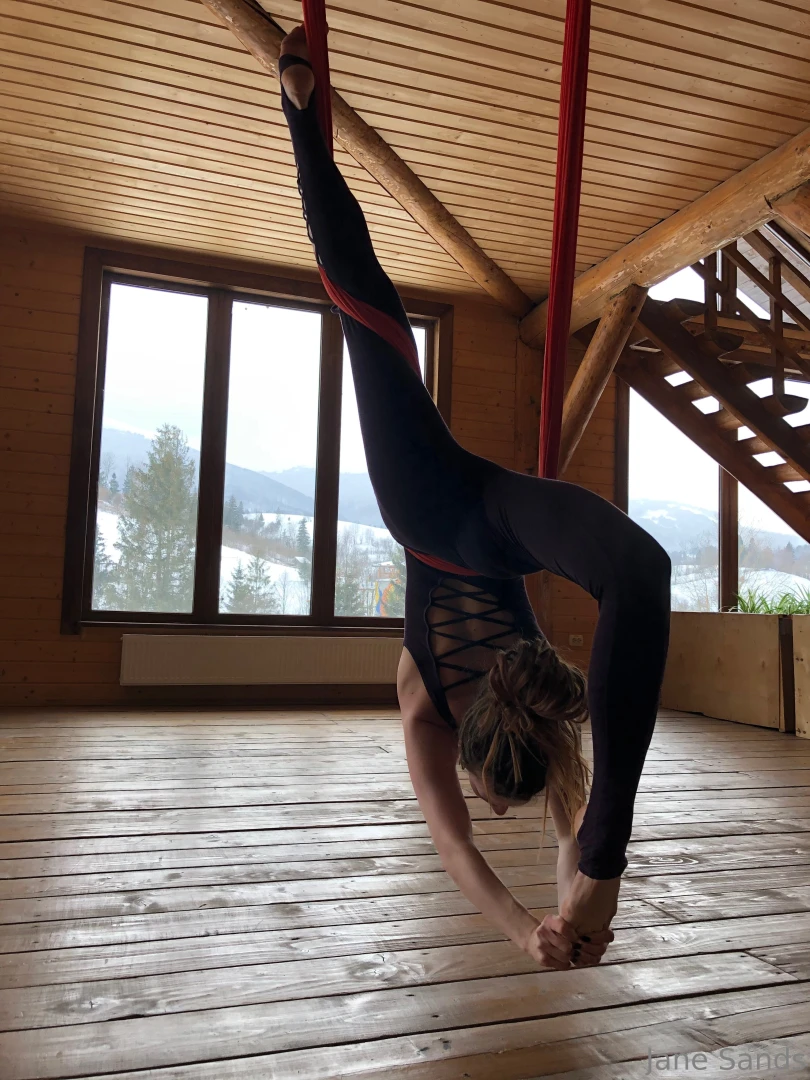 One of my passions - flyyoga more pics i post at my exclusive profile part 1 