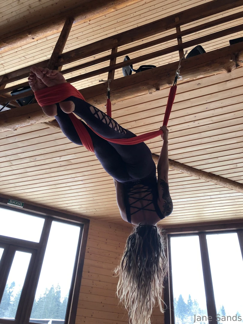 One of my passions - flyyoga more pics i post at my exclusive profile part 2 