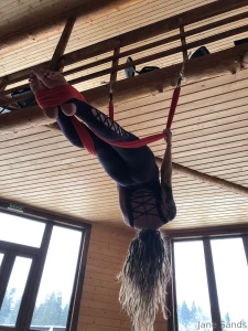 One of my passions - flyyoga more pics i post at my exclusive profile part 2