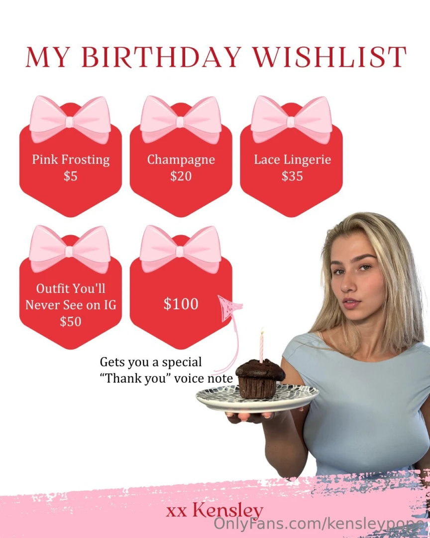 It s my birthday today can t believe it s finally here and honestly 