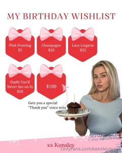 It s my birthday today can t believe it s finally here and honestly