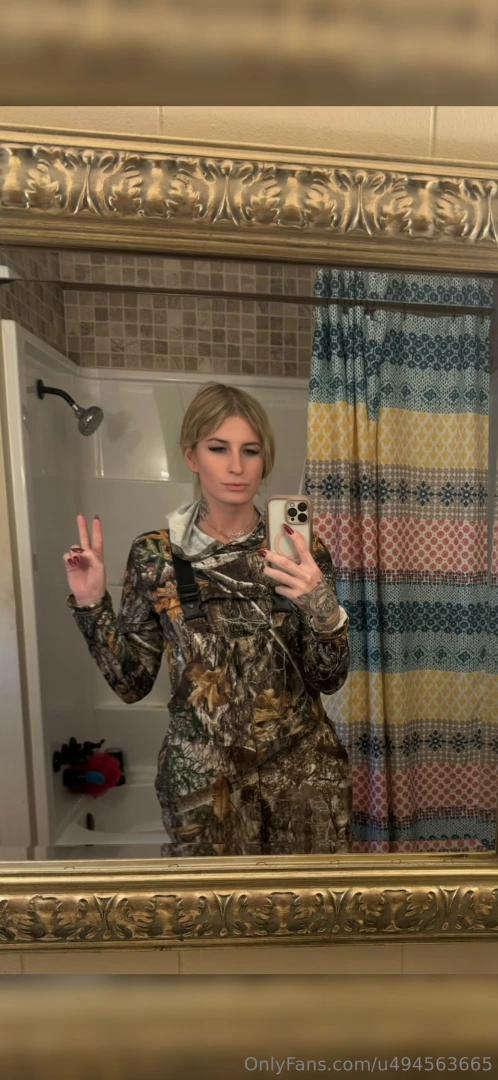 Camouflaged in confidence 