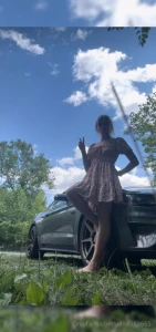 Sun-kissed and feeling free just me my ride and the open sky