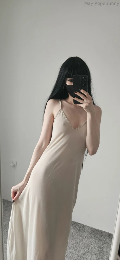 Something tells me that you won t allow me to keep this dress on for 