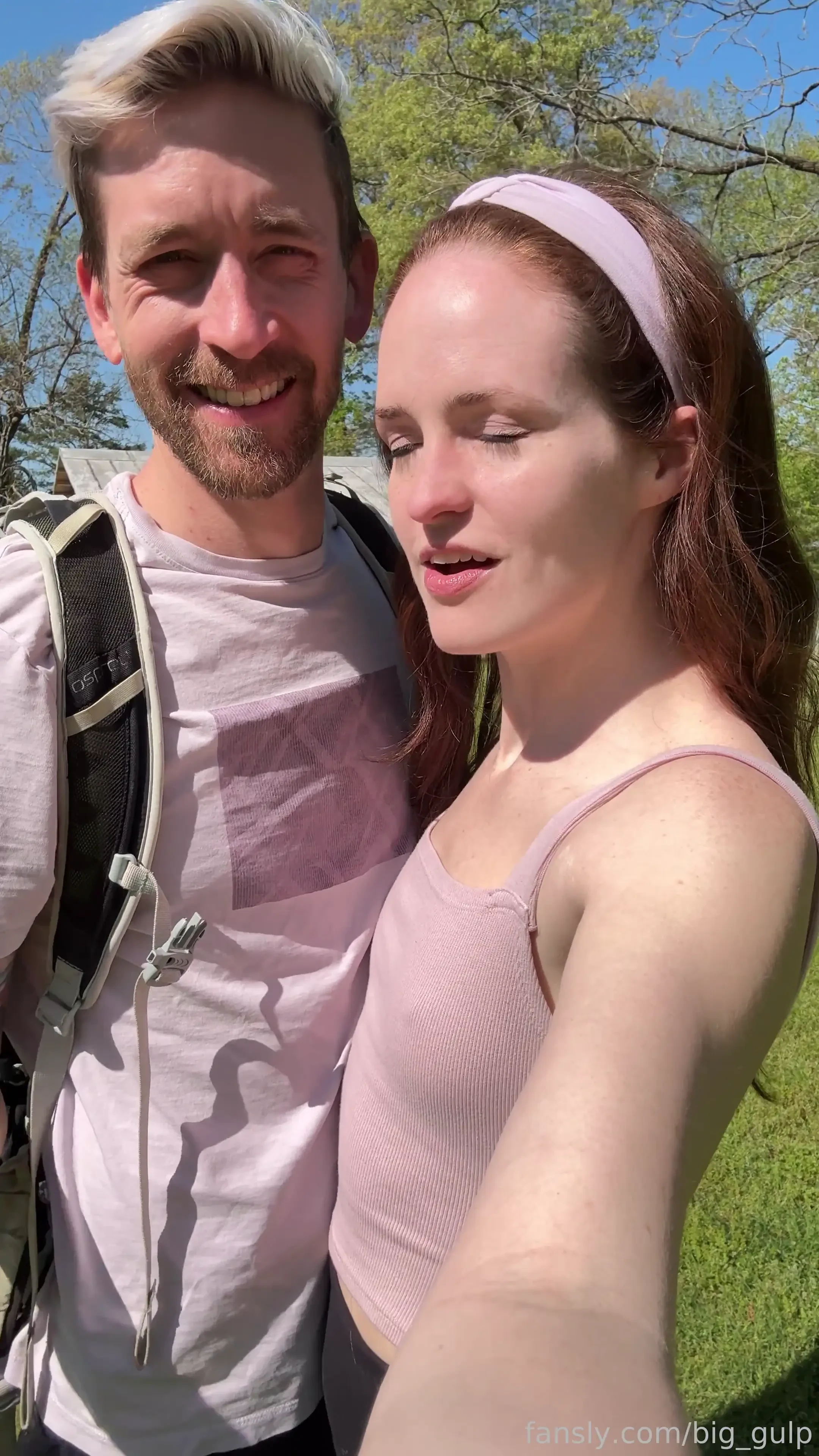 Just popping in with some squinty faces and rooster crows before we 