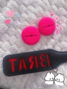 Excited to use my toys soon not the best behind pic but ehehehe i hope