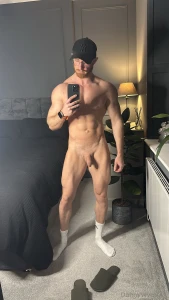Post training gym dick