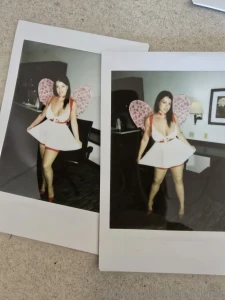 Some polaroid shots from today s shoot
