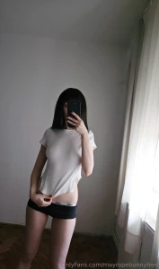 A glimpse of my curves just enough to haunt your thoughts tonight