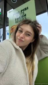 Just me sitting pretty at subway but i ve got something even tastier