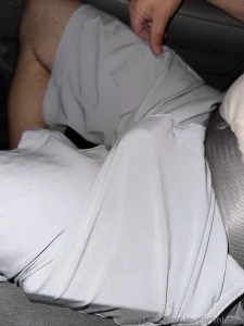 Made my cuck so hard otw home talking about the fat cock i just had in