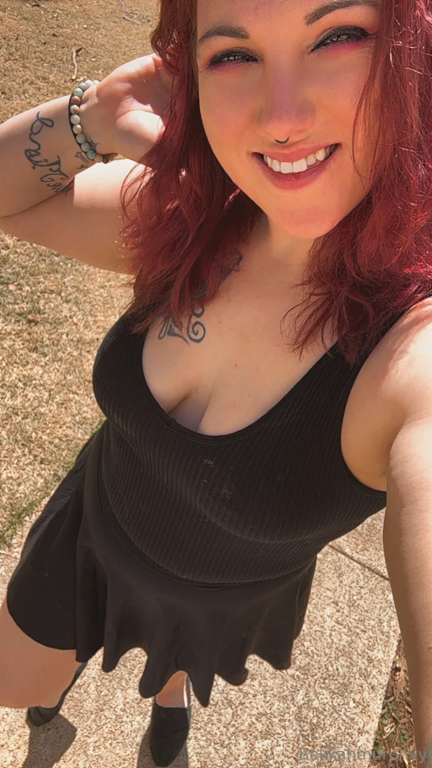 What a beautiful day outside 