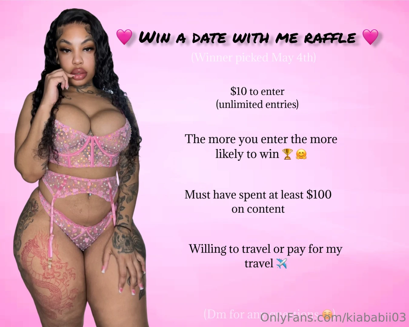 Win a date with me 