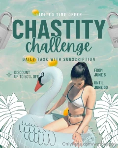 New chastity challenge starting this month on june 5