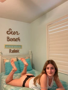 It sucks that you re not here with me on the bed